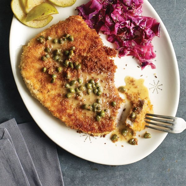 Pan Fried Turkey Schnitzel