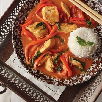 Panang Curry with Chicken and Vegetables