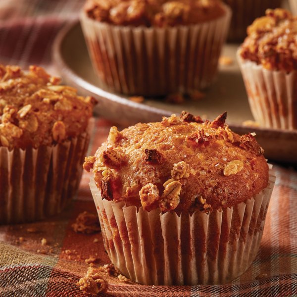 Pear and Granola Muffins