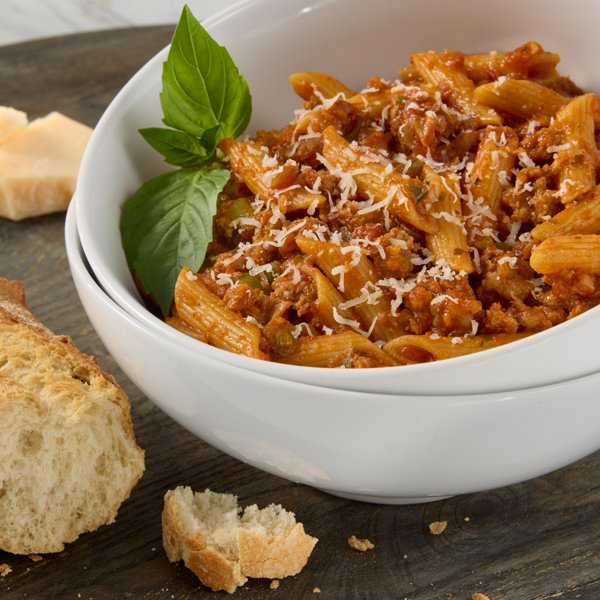 Philly Cheesesteak Pasta Arrabbiata