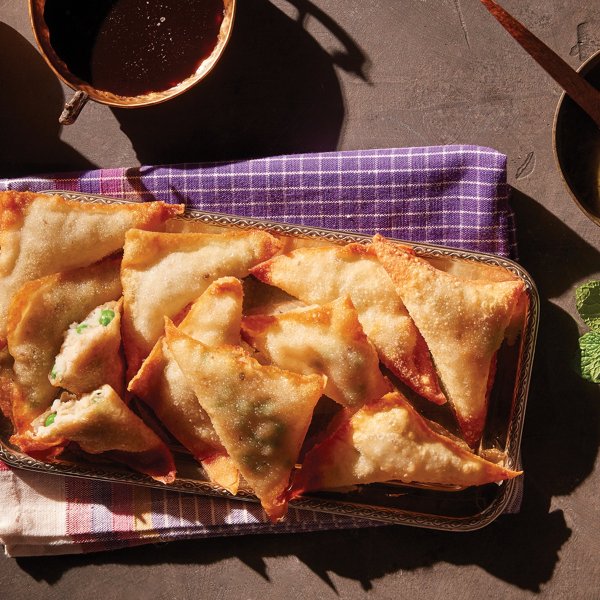 Potato and Pea Samosas