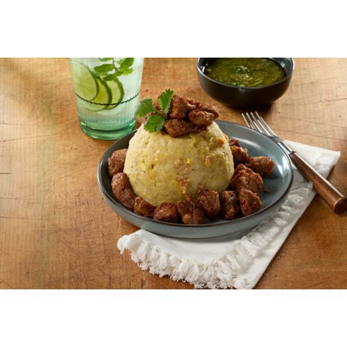 Puerto Rican Mofongo con Puerco