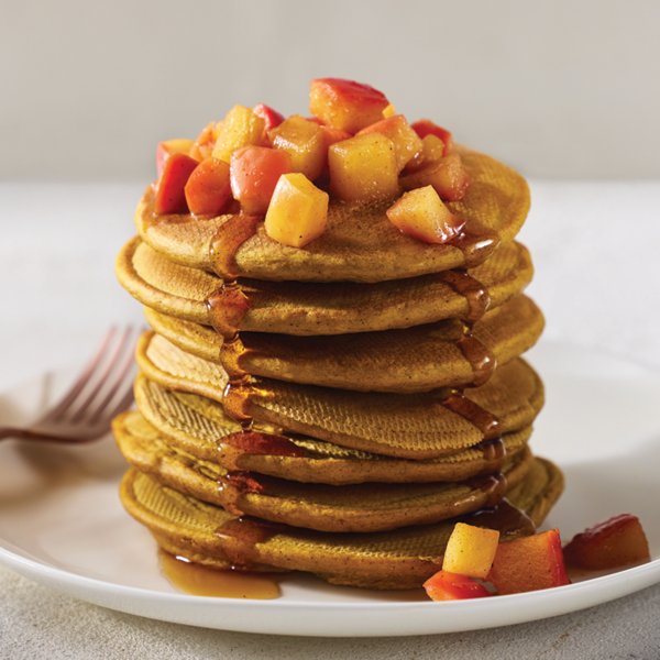 Pumpkin Spice Oat Pancakes