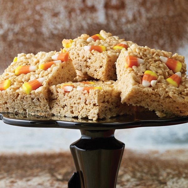 Pumpkin Spiced Rice Crispy Treats
