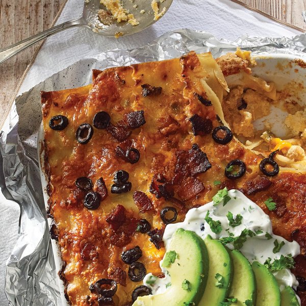 Ranchero Chicken Lasagna