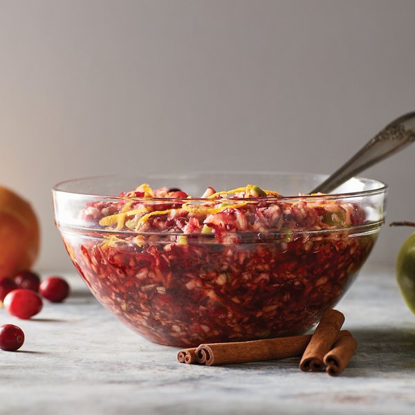 Raw Fresh Cranberry Sauce