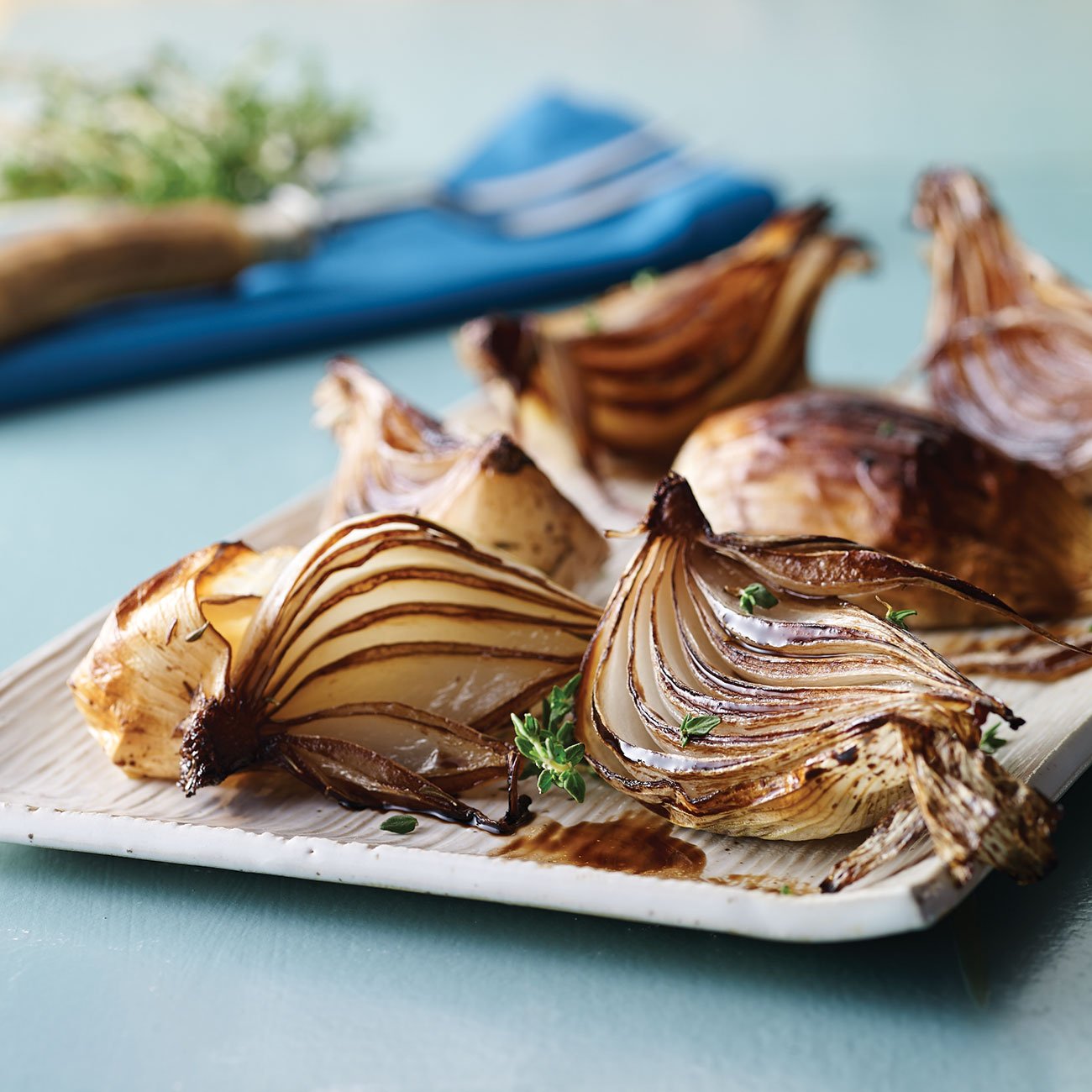 Roasted Balsamic Onions Recipe from H-E-B