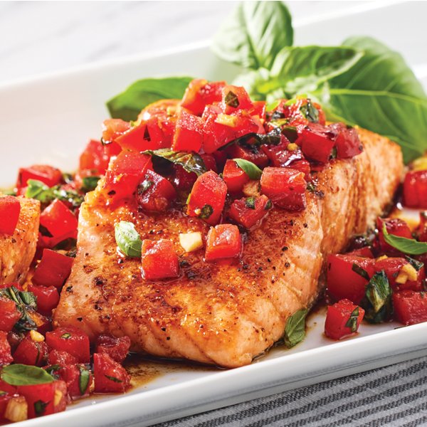 Roasted Bruschetta Salmon