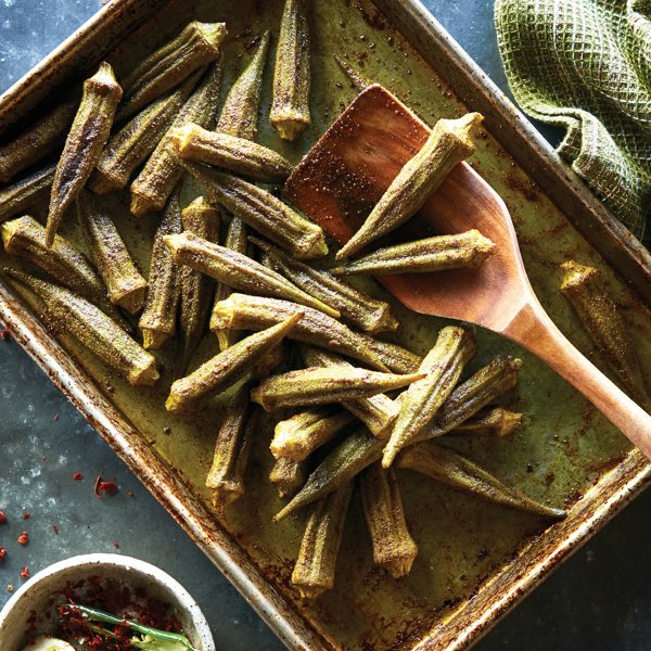 Roasted Okra Masala