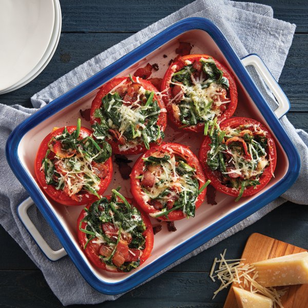 Roasted Stuffed Tomatoes