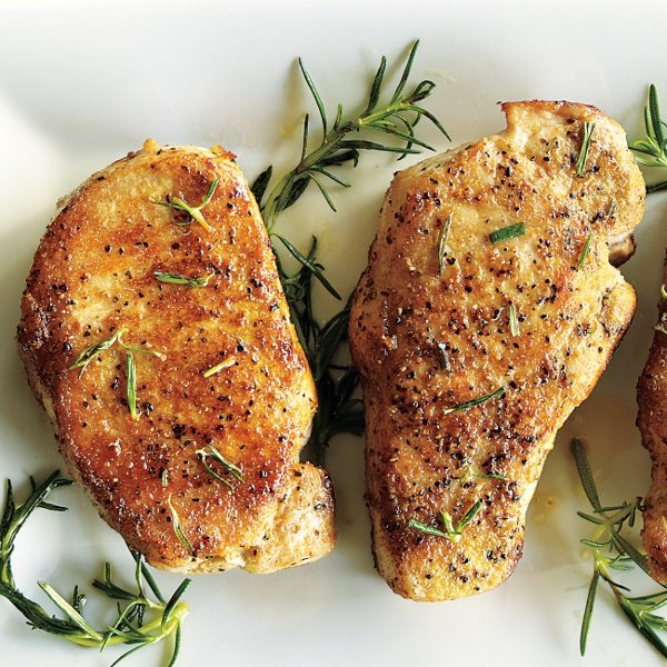 Rosemary-Rubbed Pork Chops