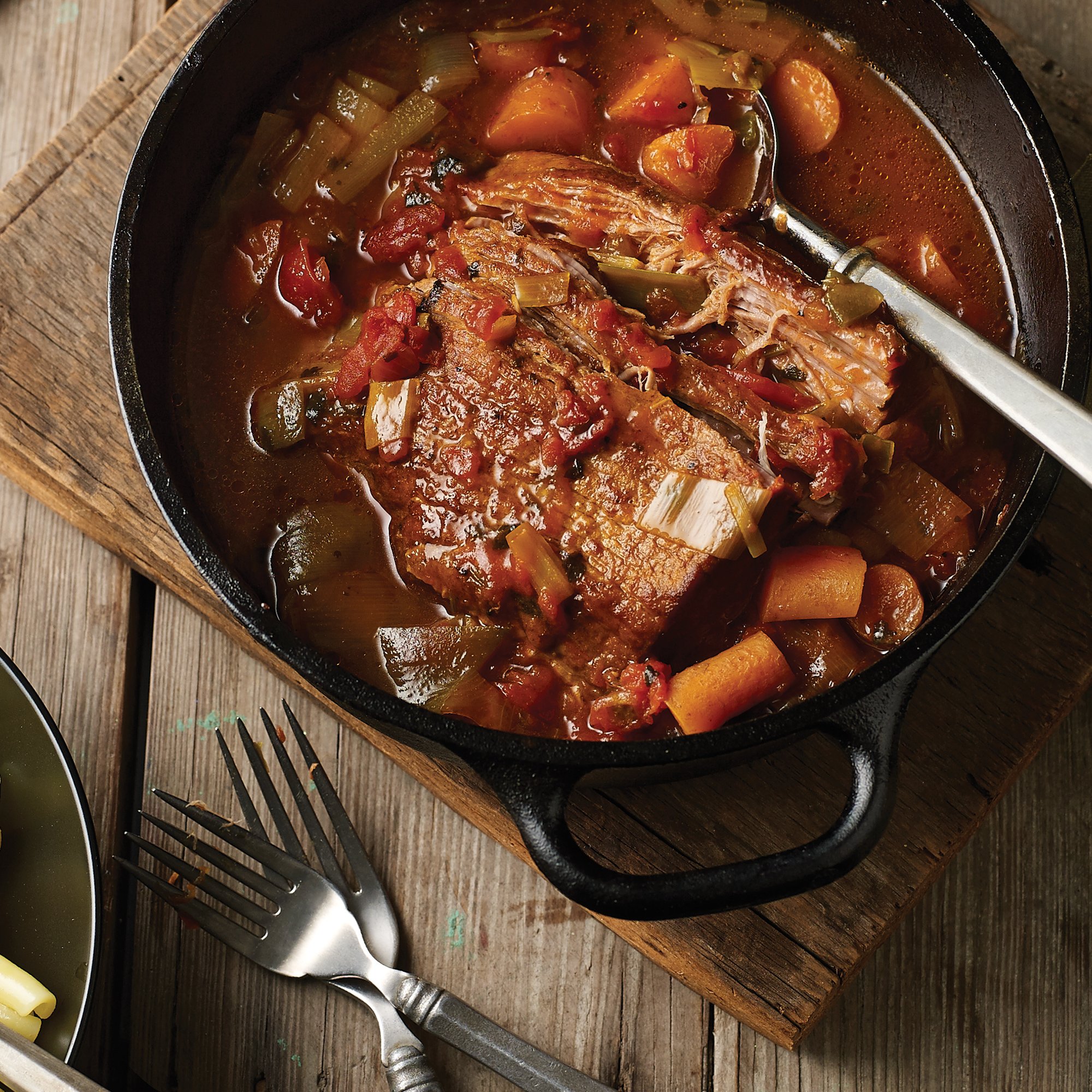 Easy Salsa Pot Roast (2 Ingredients)