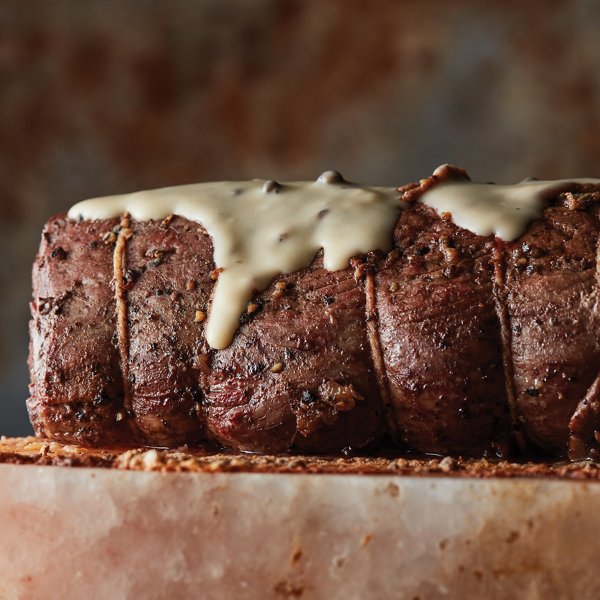 Salt Slab Roasted Beef Tenderloin