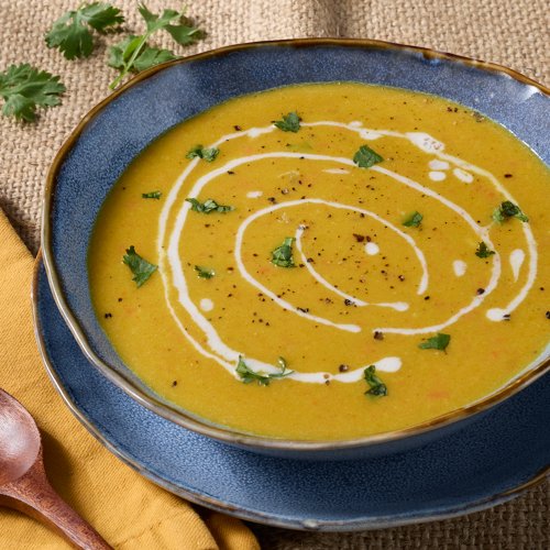 Sheet Pan Roasted Butternut Squash Curry Soup