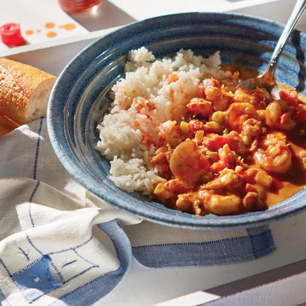 Shrimp and Crawfish Etouffee