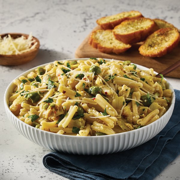 Sicilian Olive, Artichoke and Lemon Pasta