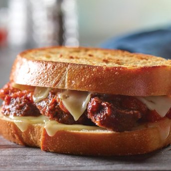 Sloppy Meatloaf Grilled Cheese