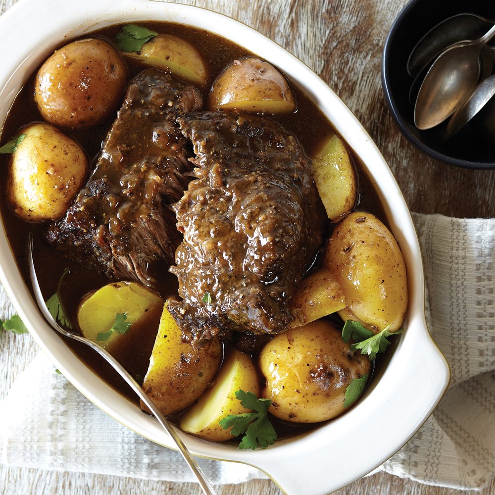 Slow Cooker Pot Roast - Culinary Hill