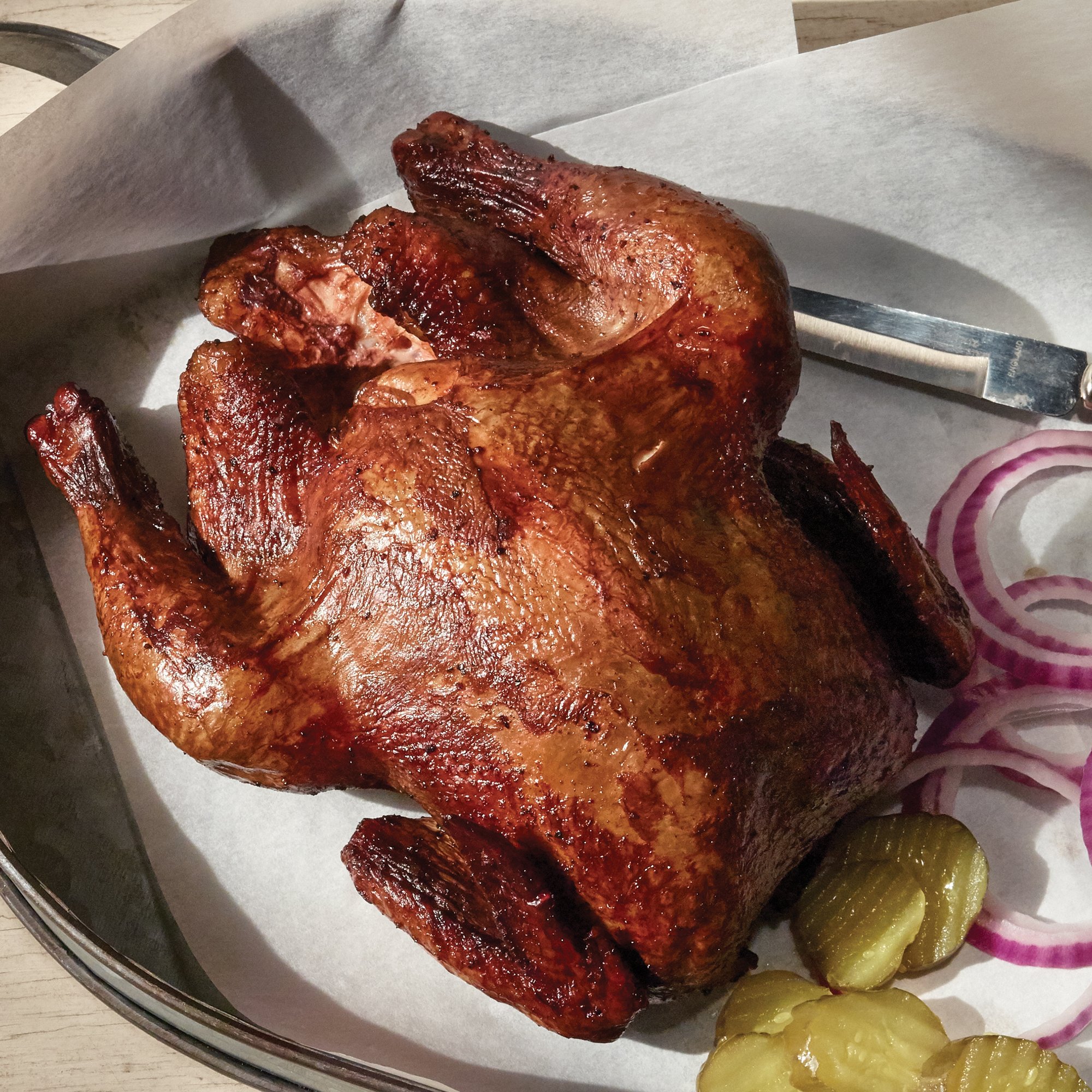 Smoked Whole Chicken Recipe from H-E-B