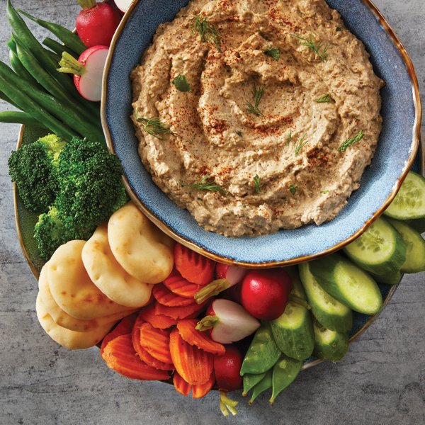 Smokey Eggplant Yogurt Dip