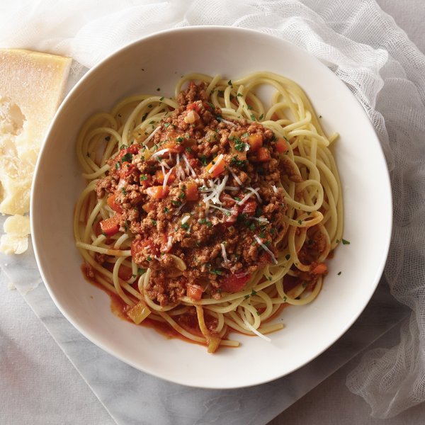 Spaghetti with Veal Bolognese