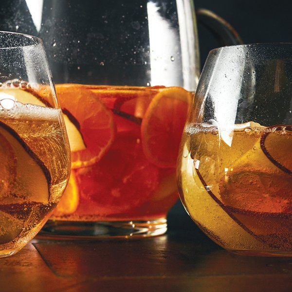 Sparkling Cranberry Pear Sangria