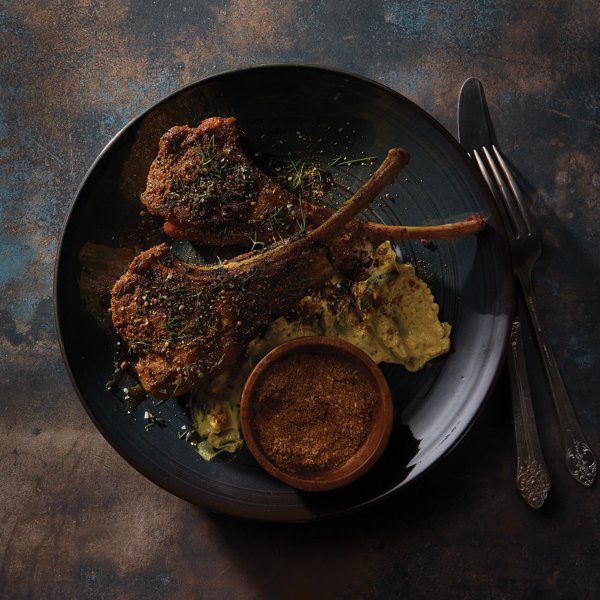 Spice Crusted Lamb Lollipops