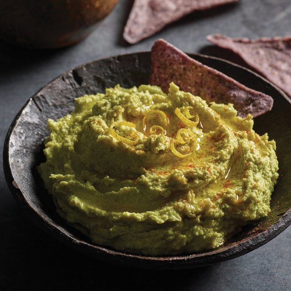 Spicy Citrus Edamame Hummus