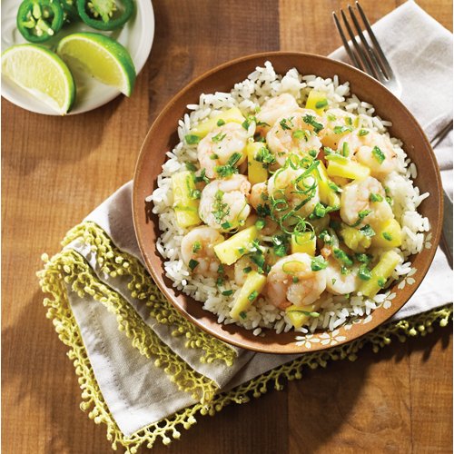 Spicy Pineapple Shrimp