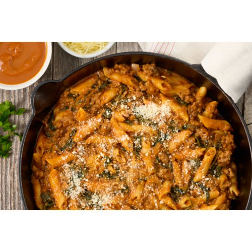 Spicy Pumpkin Calabrian Chili Skillet Meal
