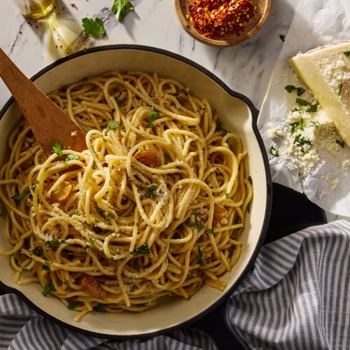 Spicy Spaghetti Aglio e Olio
