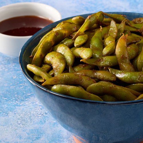 Sriracha Hot Honey Edamame