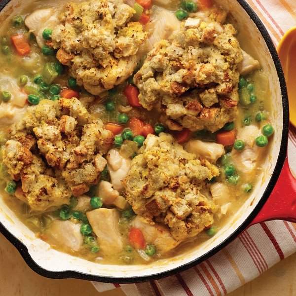 Stovetop Chicken Pot Pie