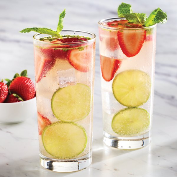 Strawberry Mojito Mocktail