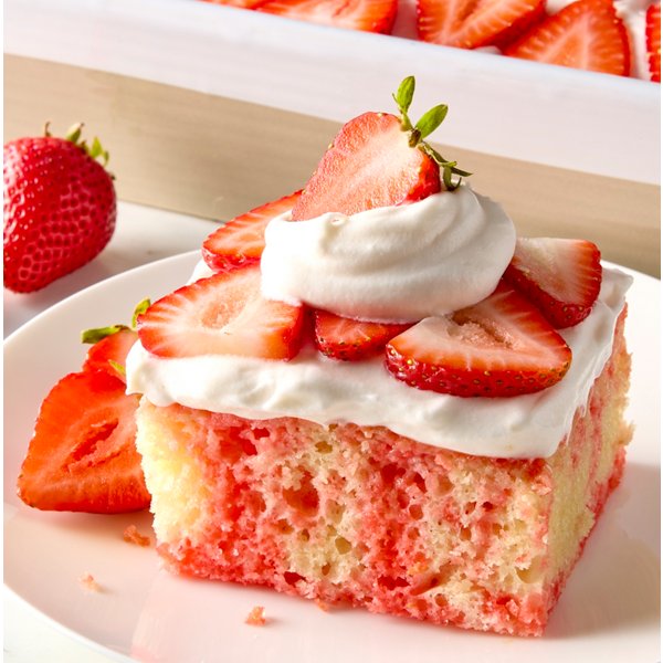 Strawberry Poke Cake