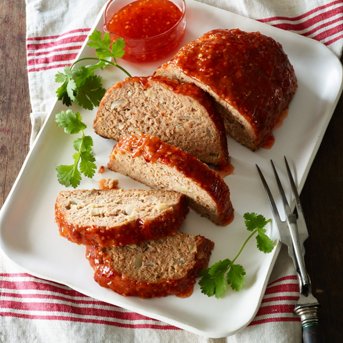 Sweet and Spicy Turkey Meatloaf