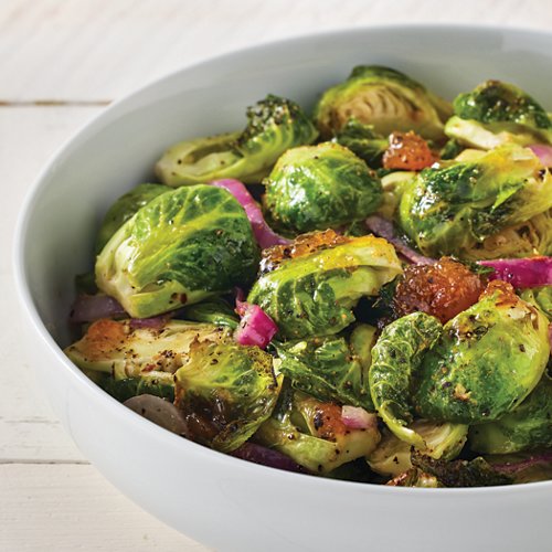 Sweet Heat Roasted Brussels Sprouts