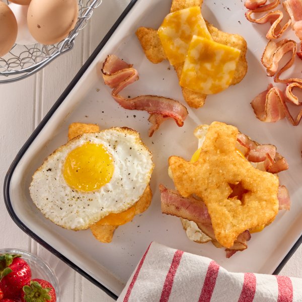 Texas Hashbrown Breakfast Sandwich