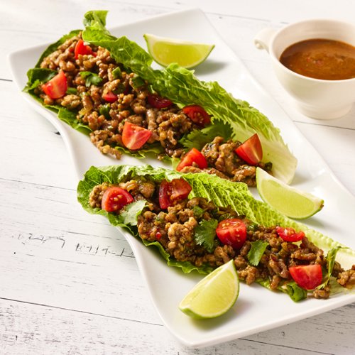 Thai-Style Larb Lettuce Wraps