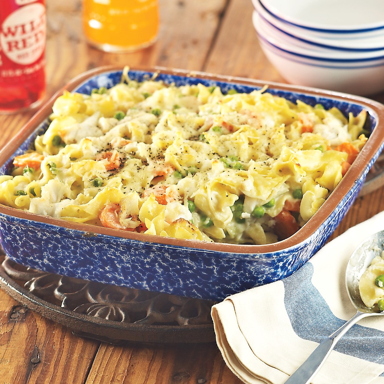 Tilapia Noodle Casserole Recipe from HEB
