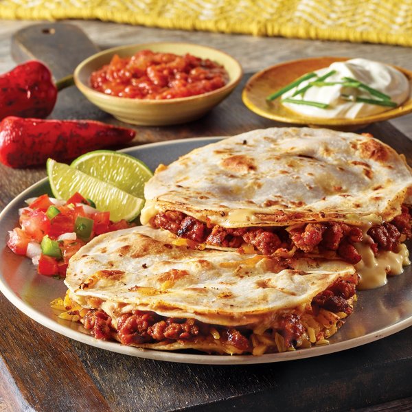 Triple Stack Al Pastor Quesadilla