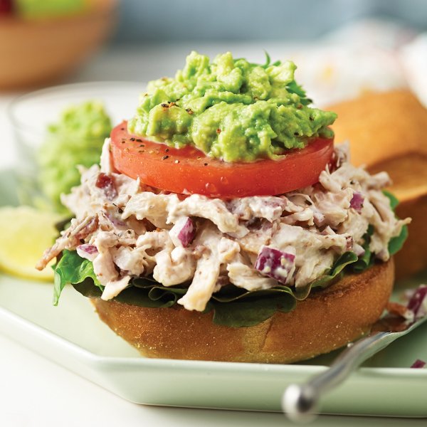 Turkey Bacon Salad with Avocado