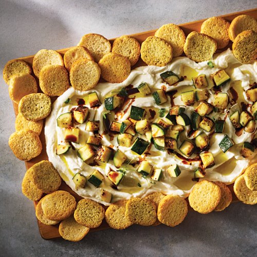 Whipped Ricotta with Seared Zucchini