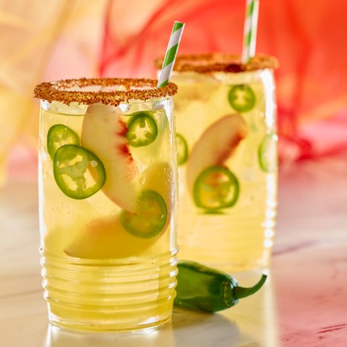 White Peach Jalapeno Limeade Refresher