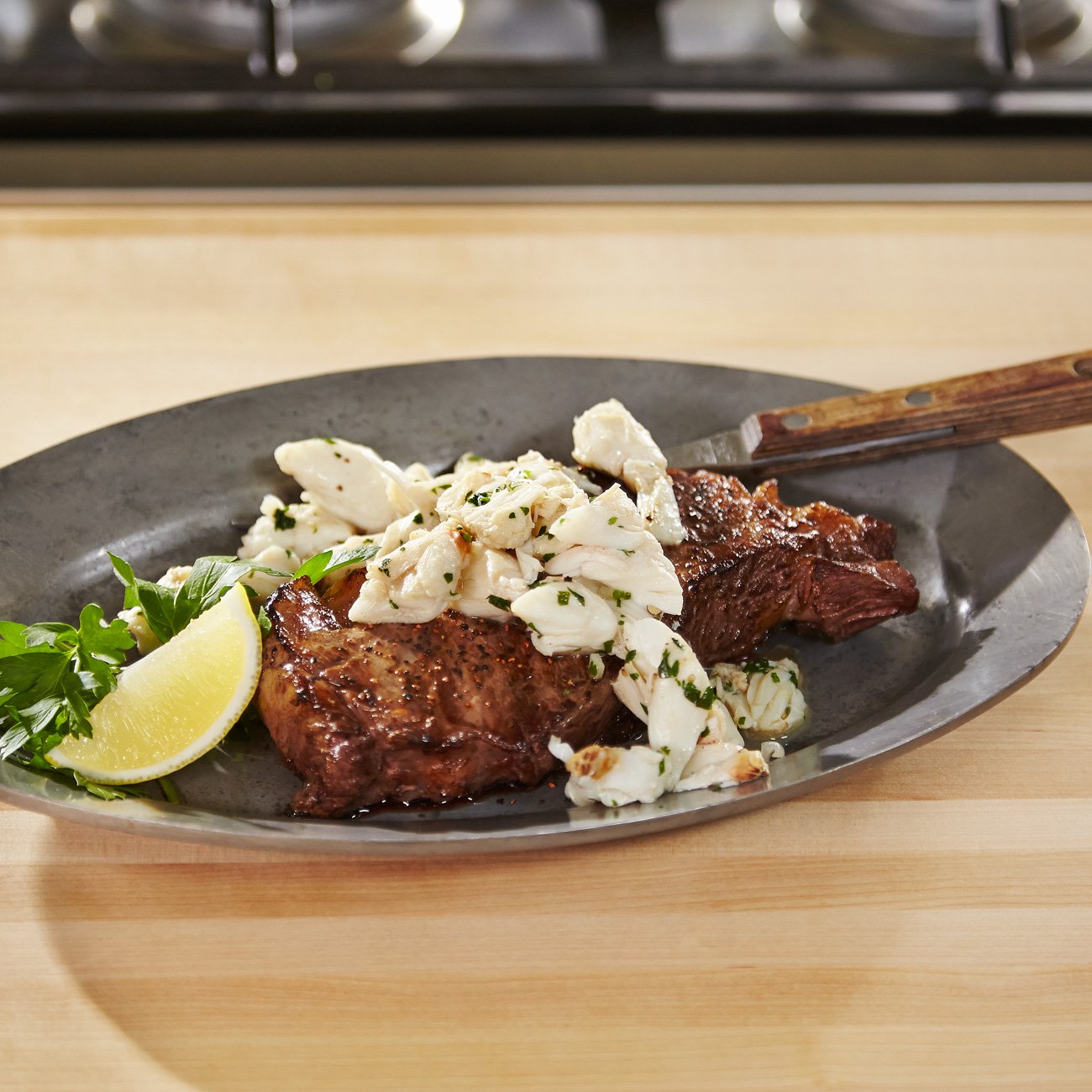 White Wine Lump Crab Topping Recipe from H-E-B