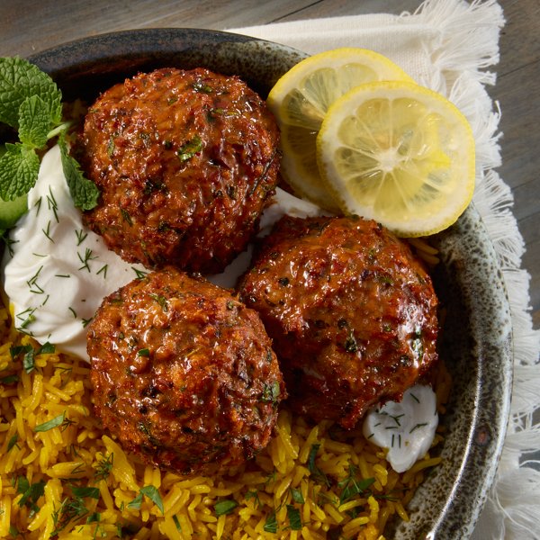 Whole Wheat Moroccan Chicken Meatballs