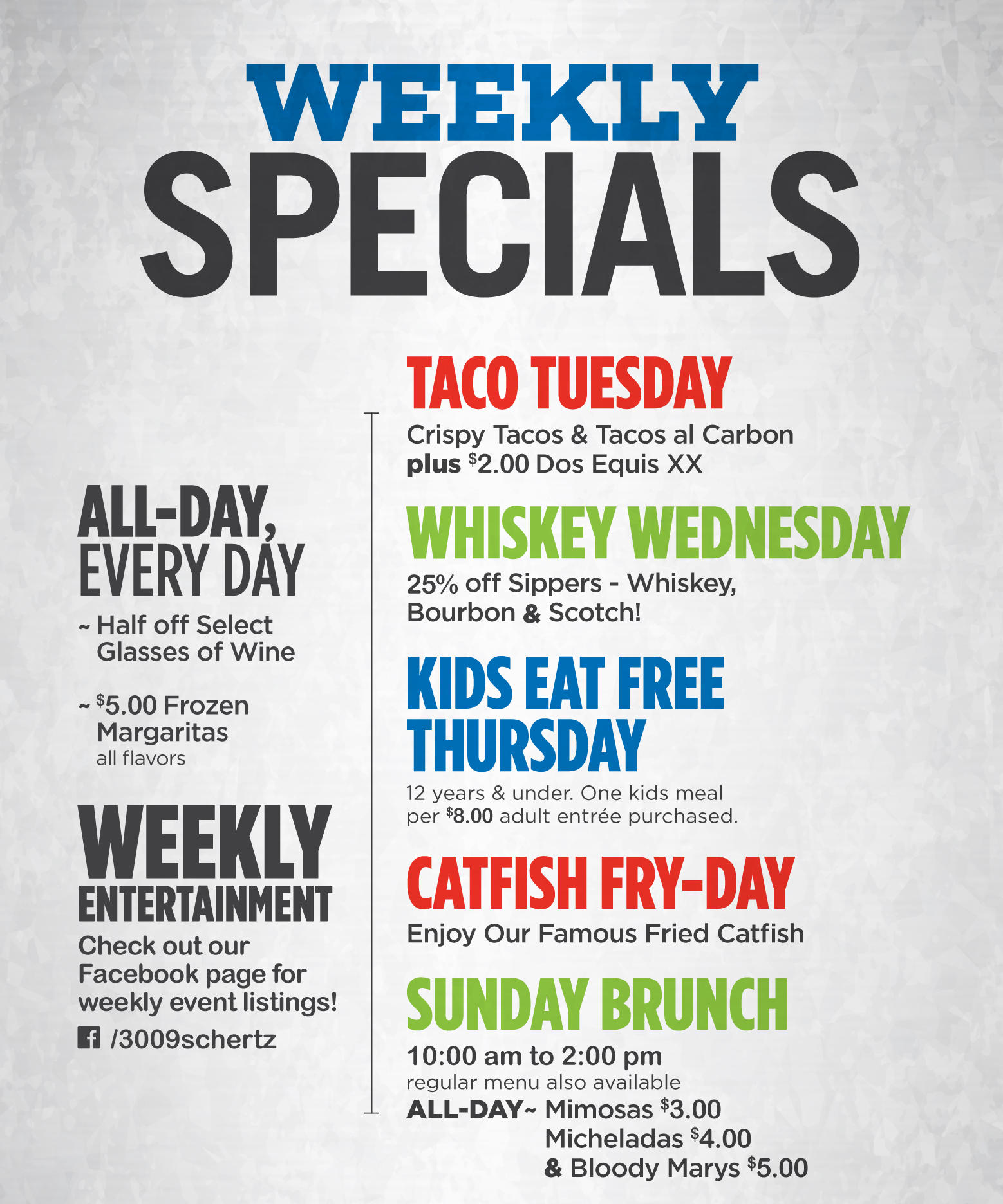 3 DoubleO Nine Restaurant Schertz, TX HEB