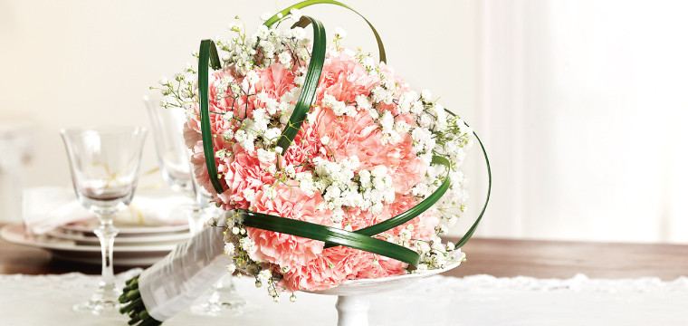 Carnations Bridal Bouquet