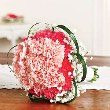 Carnations Maid of Honor Bouquet
