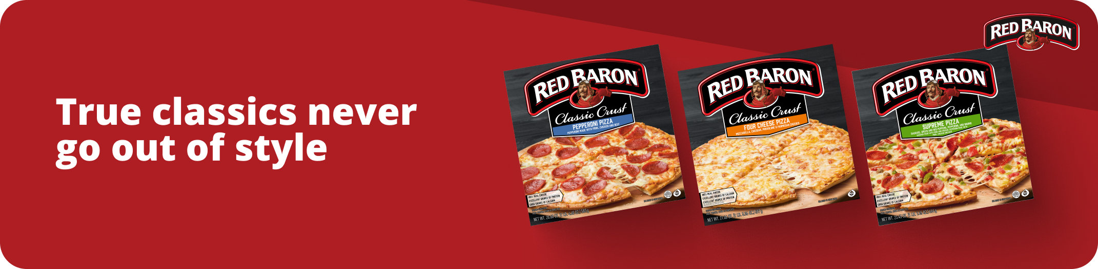 RED BARON® Brick Oven Supreme Pizza